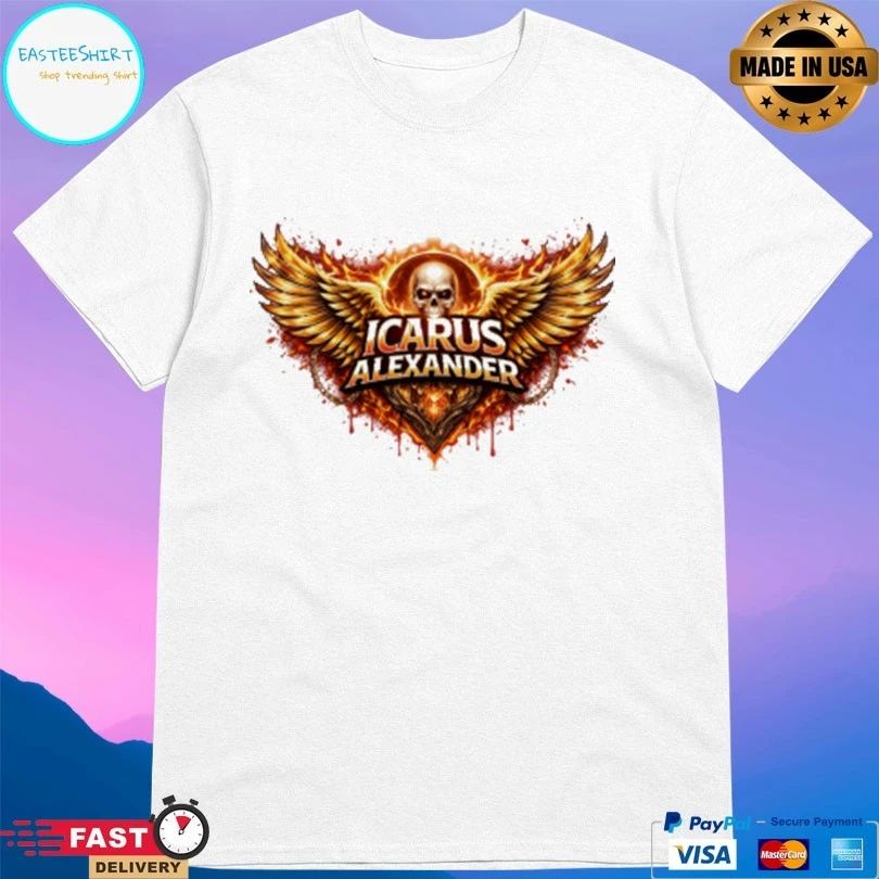 Icarus Alexander Wings Fire T-shirts