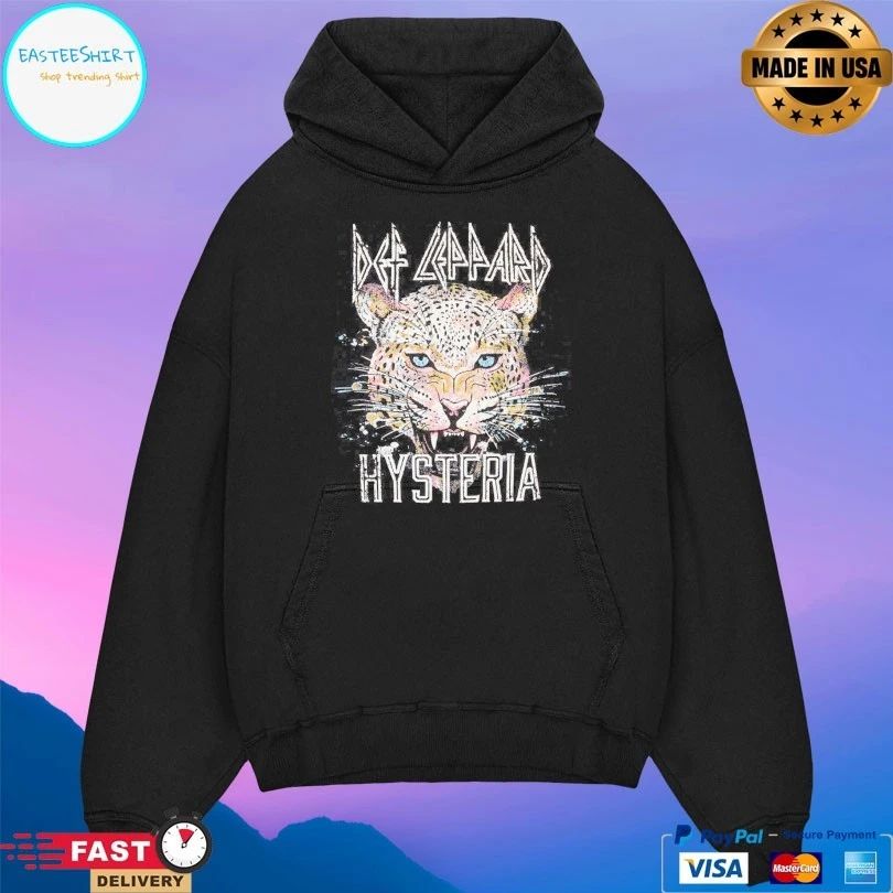 Def Leppard Hysteria Panther T-shirt