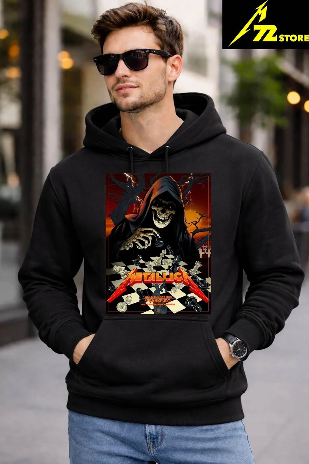 Metallica Deutsche Bank Park 2026 Frankfurt May 22nd 24th Shirt