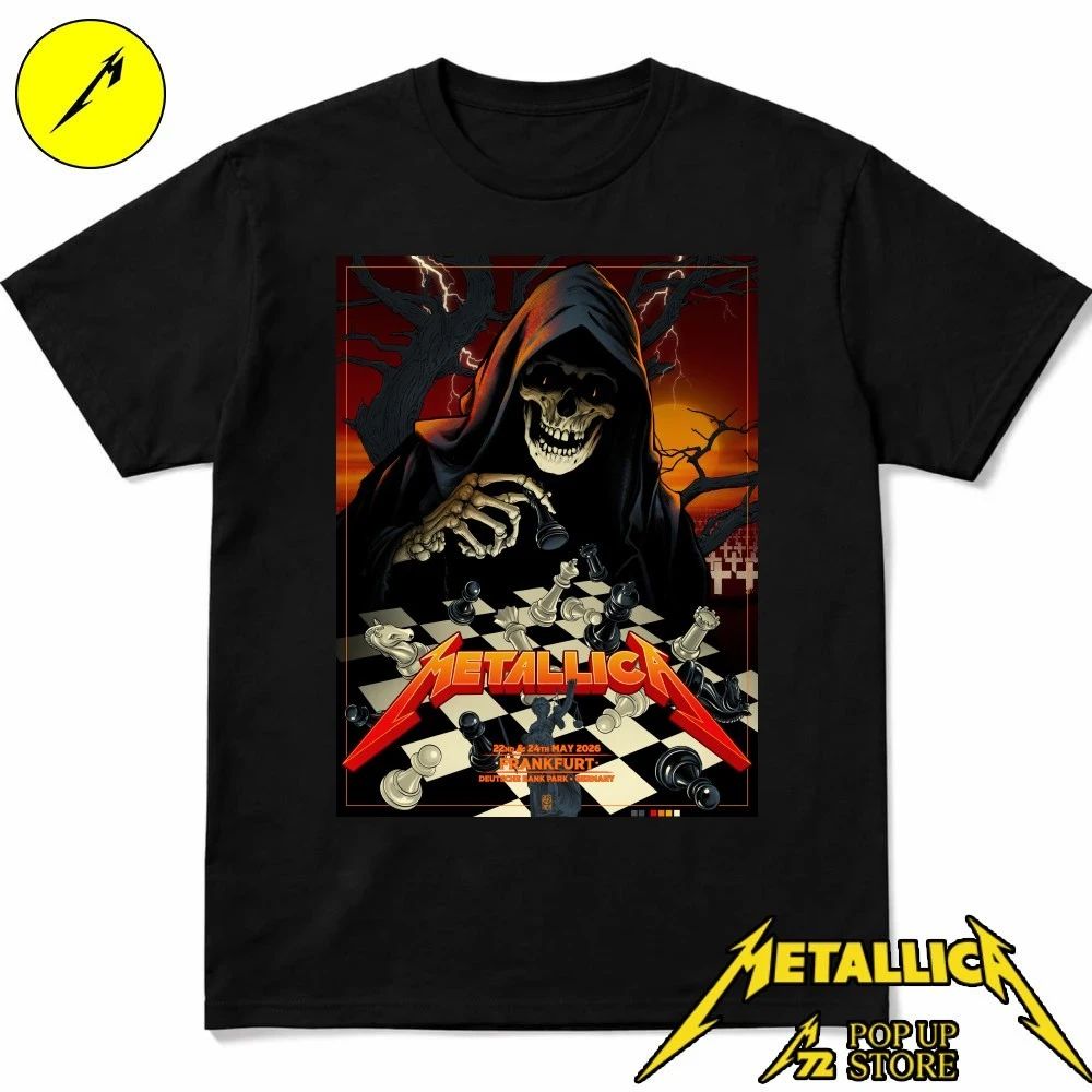 Metallica M72 Frankfurt Pop-Up Shop Germany May 22-24 2026 Art By Vance Kelly Shirt