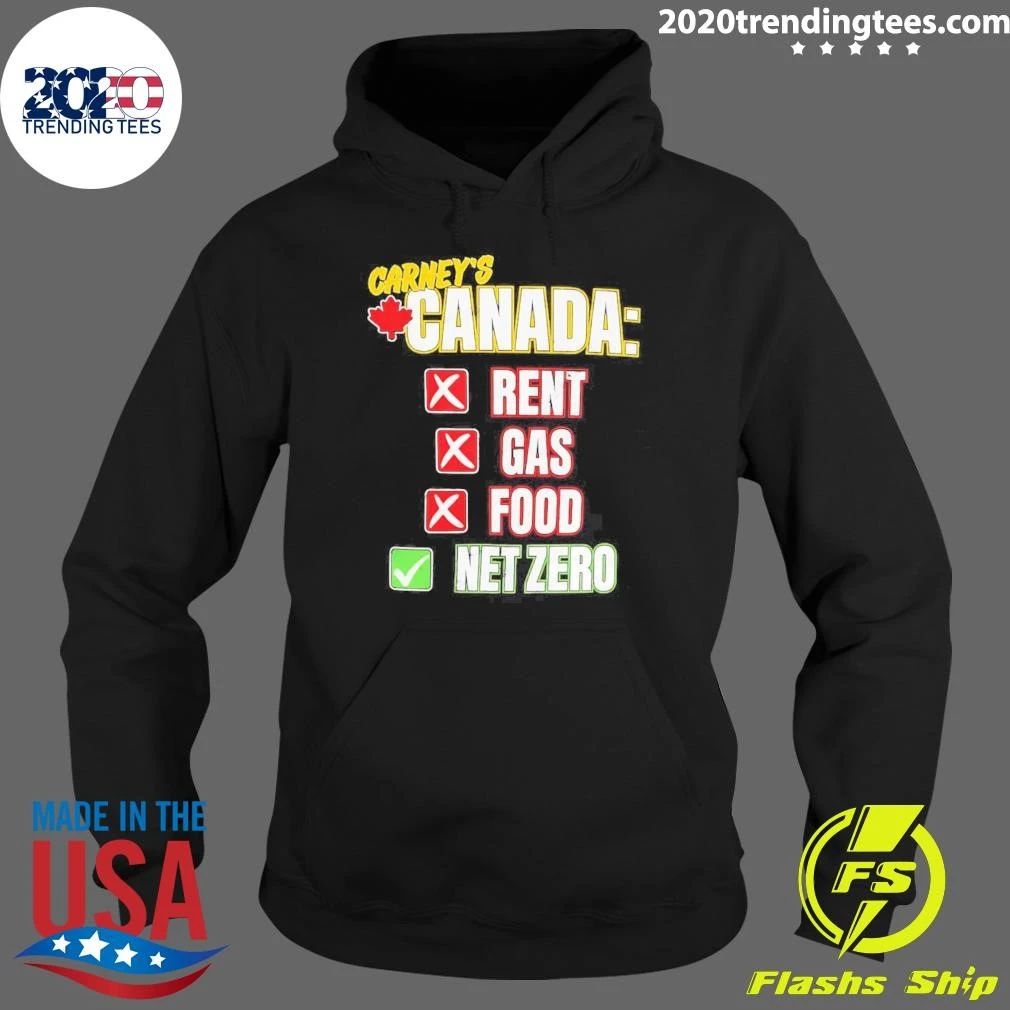 Carney’s Canada Rent Gas Food Net Zero Shirt