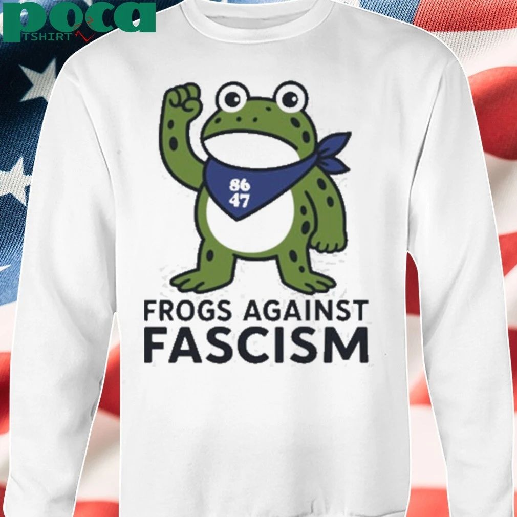 Portland Frog Frogs Against Fascism T-shirt