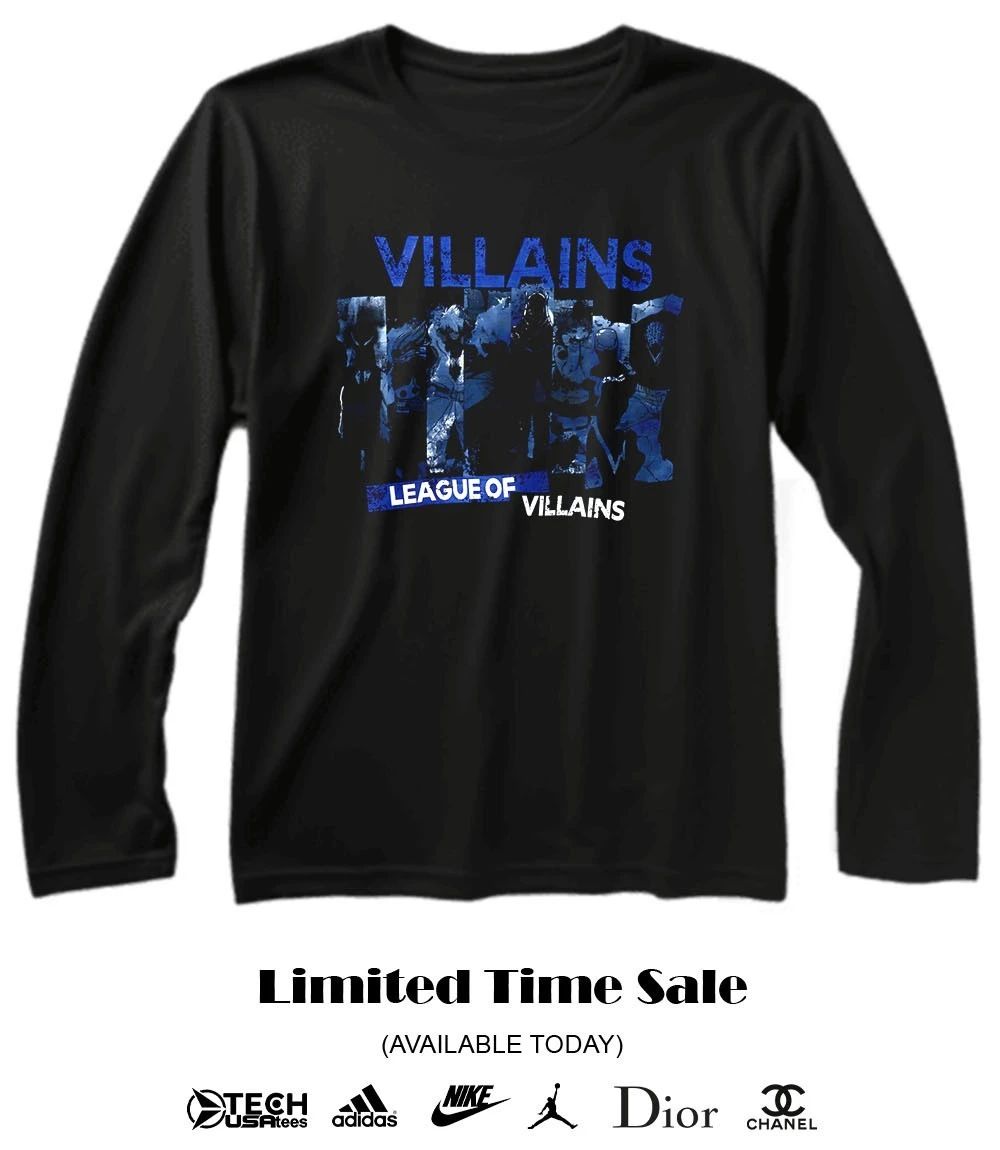 Villains League of Villains graphic shirt
