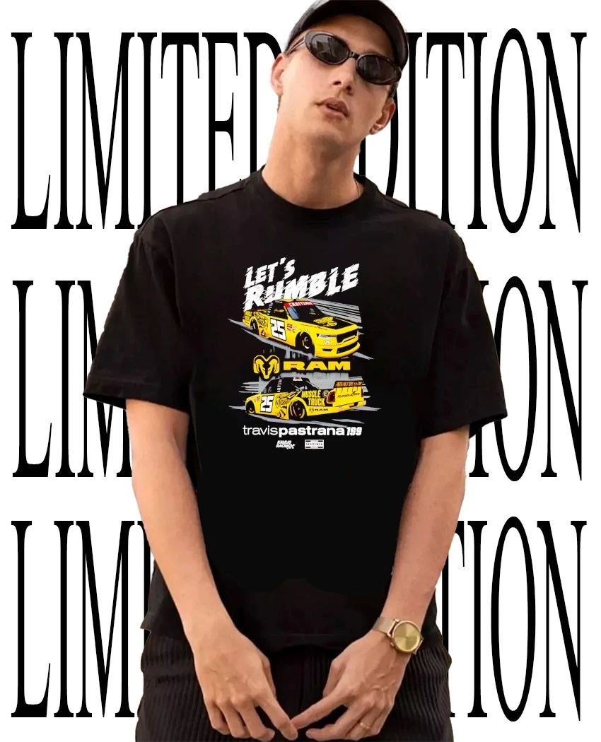 Kaulig Racing x Ram #25 Travis Pastrana Let’s Rumble shirt