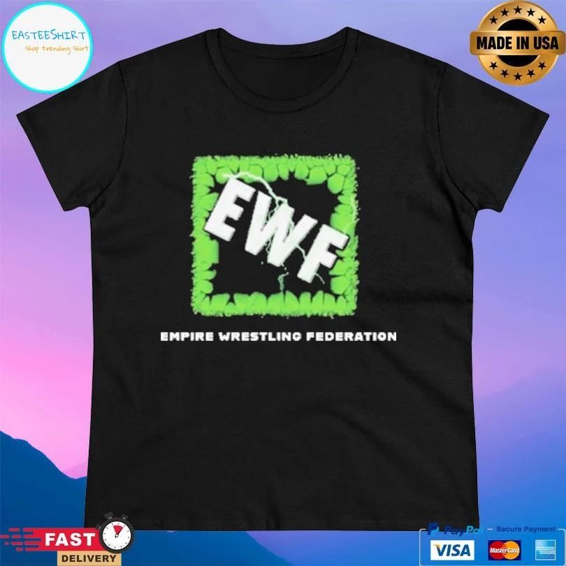 EWF Empire Wrestling Federation Logo T-shirts