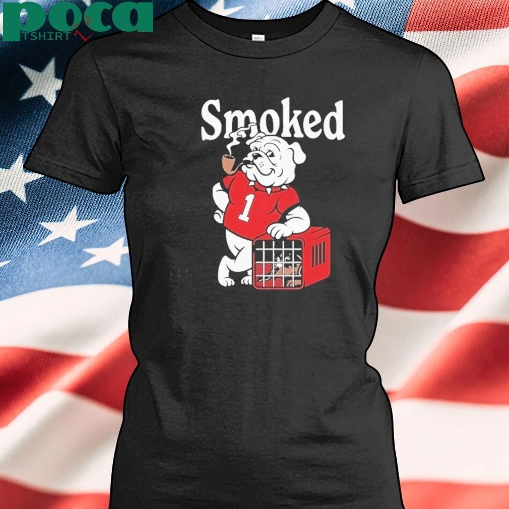 Georgia Bulldogs Dawgs Smoked T-Shirt