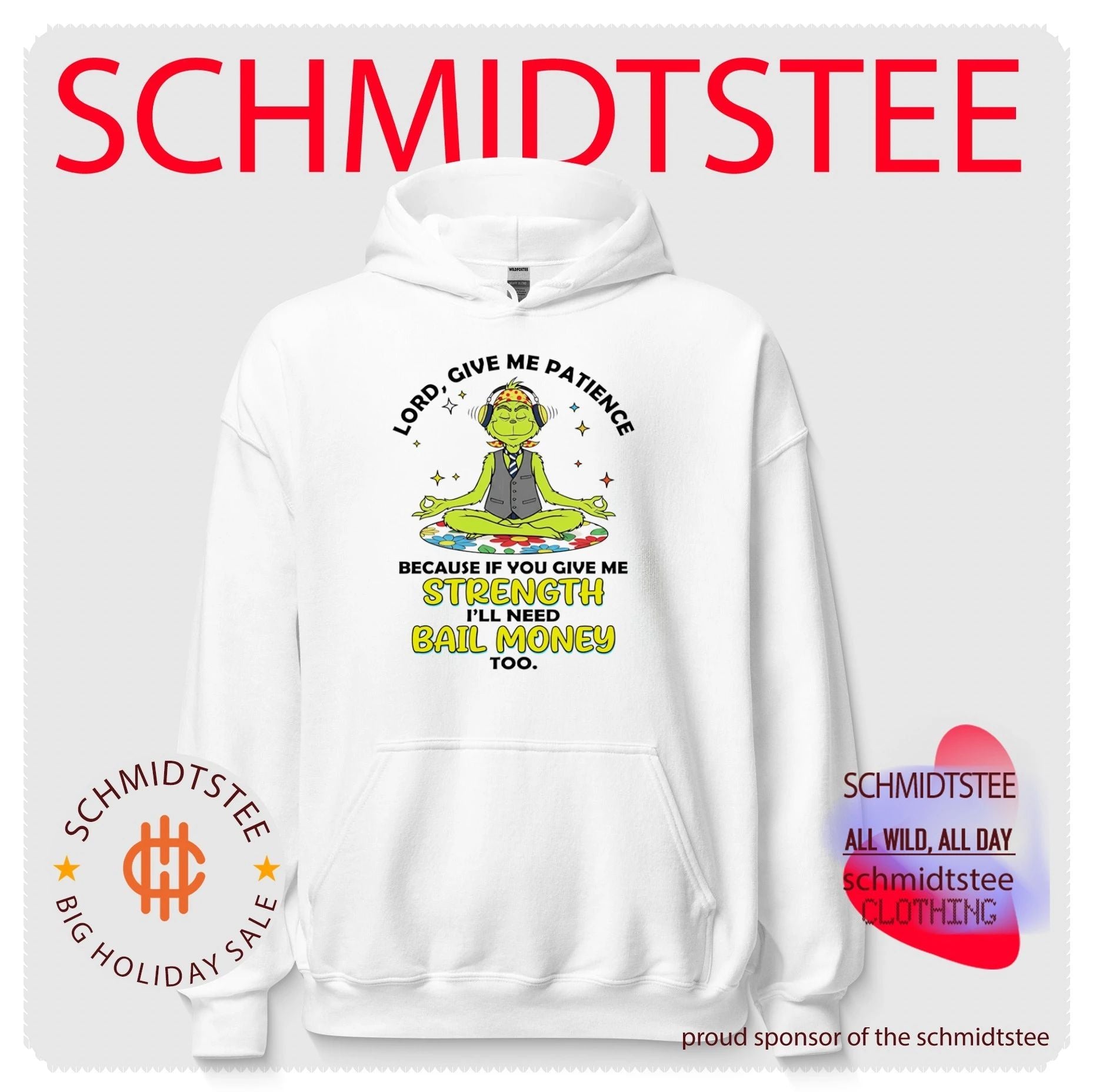 Lord Give Me Patience Because If You Give Me Strength I’ll Need Bail Money Too shirt