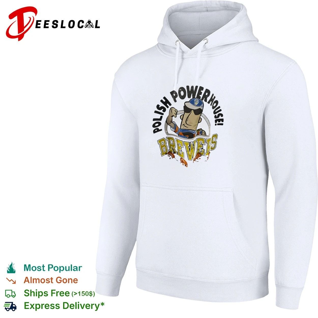 Polish Powerhouse Milwaukee Brewers MLB T-shirt