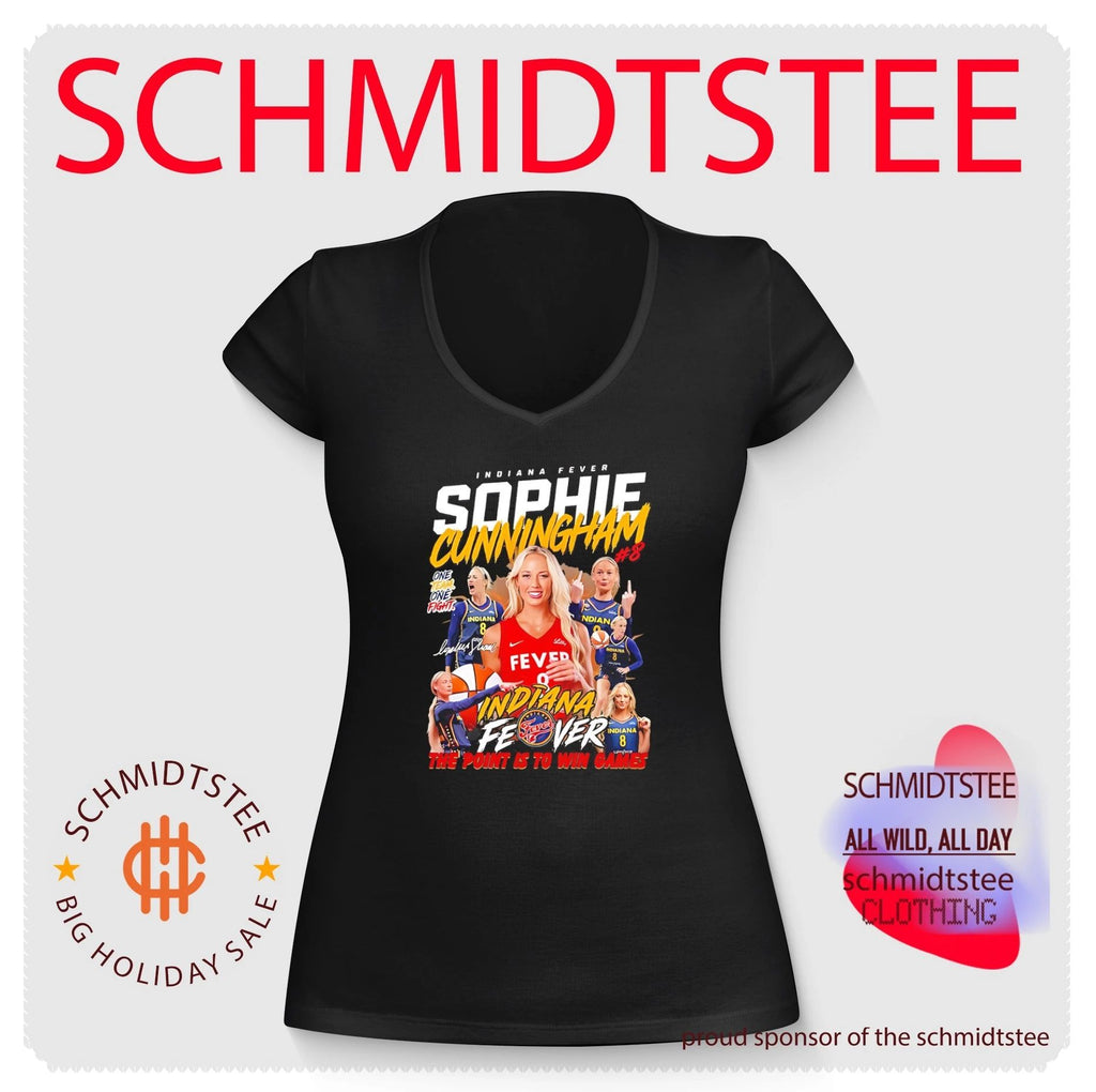 Indiana Fever Sophie Cunningham one team one fight the point is to win games shirt