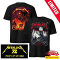 Metallica Pop-Up Shop Bologna 2026 Official Two Sided T-Shirt