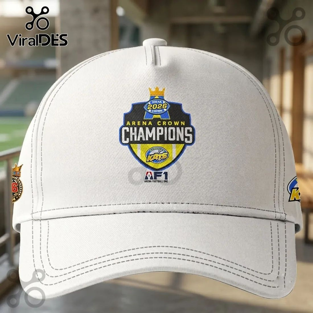Nashville Kats 2026 Arena Crown Champions Hoodie