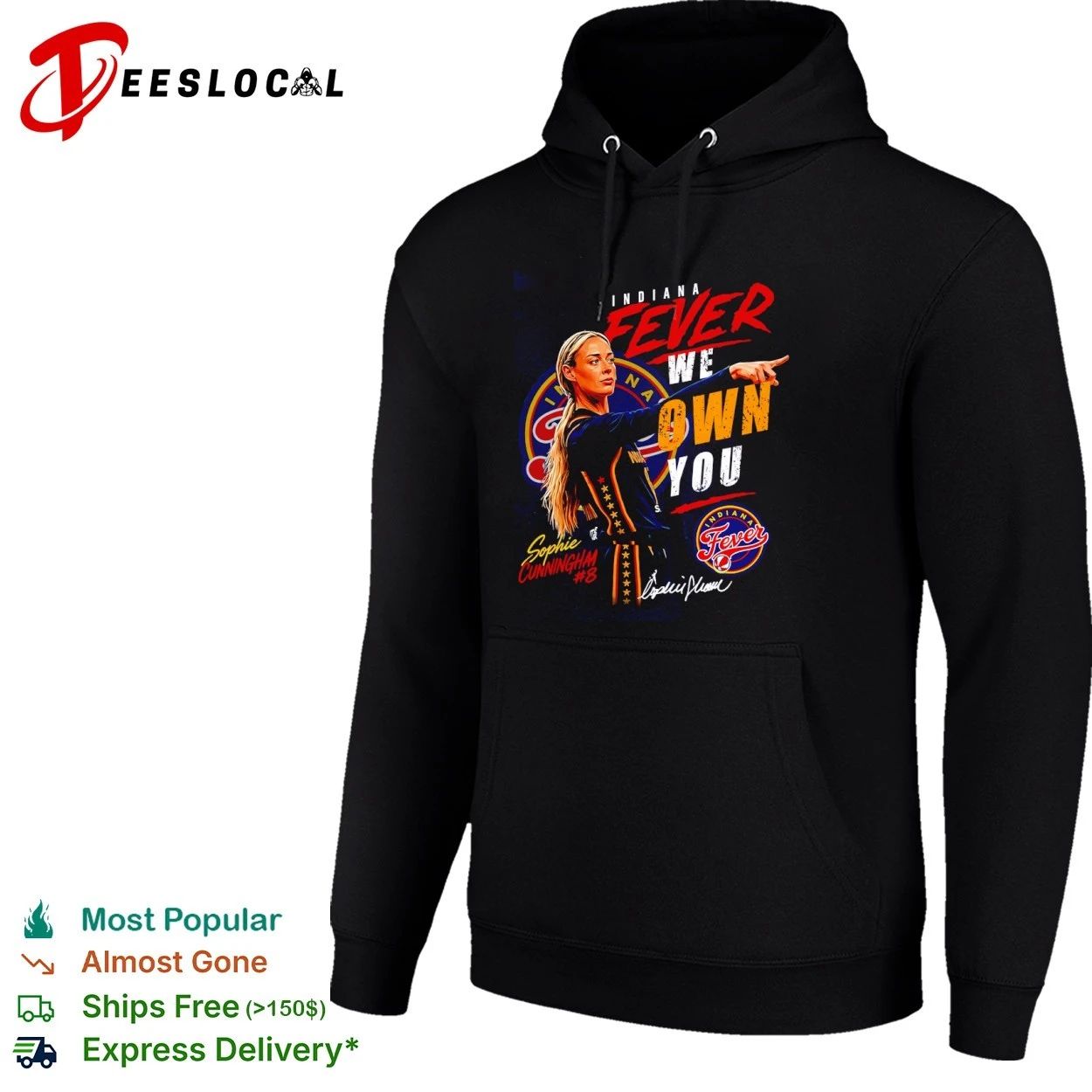 Sophie Cunningham Indiana Fever We Own You T-shirt