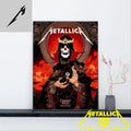 Metallica M72 Cardiff Pop-Up Shop Poster on June 28 2026 M72 World Tour at Principality Stadium In Cardiff Wales Home Decor Poster Canvas