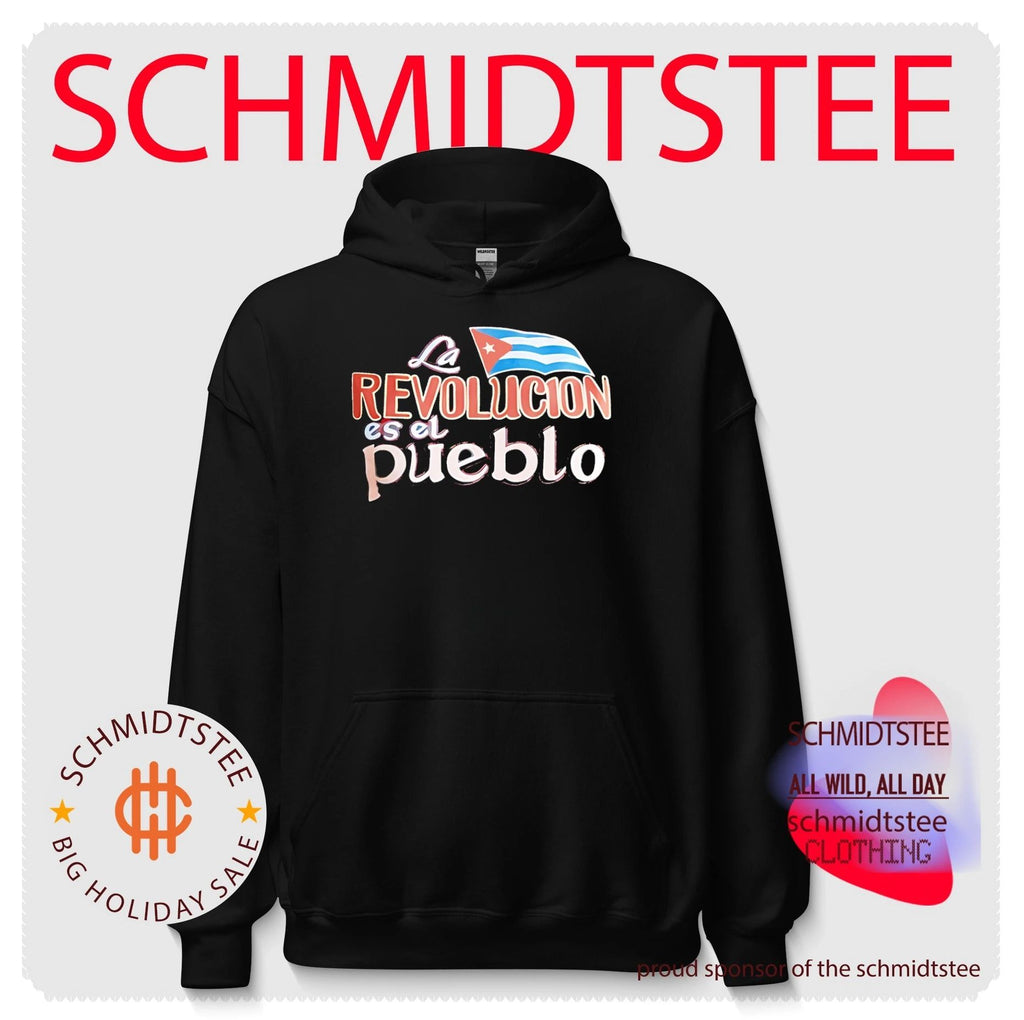 La Revolucion es el Pueblo Cuba flag shirt