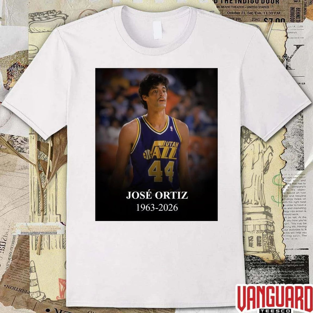 José Ortiz 1963-2026 NBA History t-shirt