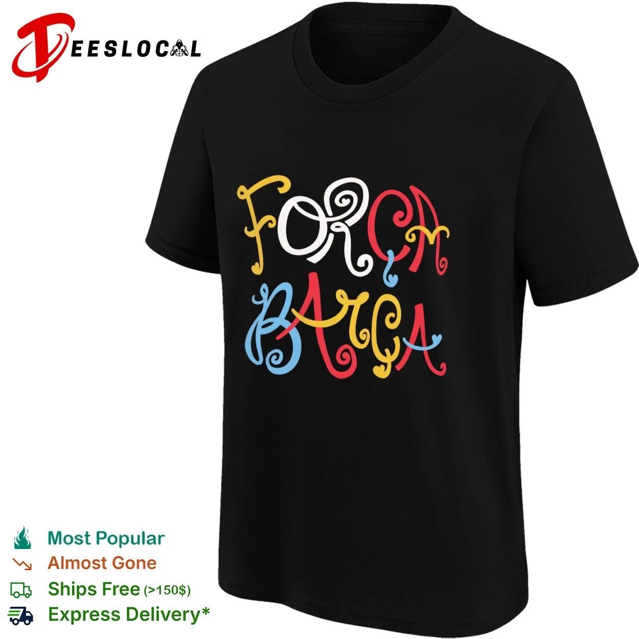 Olivia Rodrigo Forca Barca FC Barcelona T-shirt