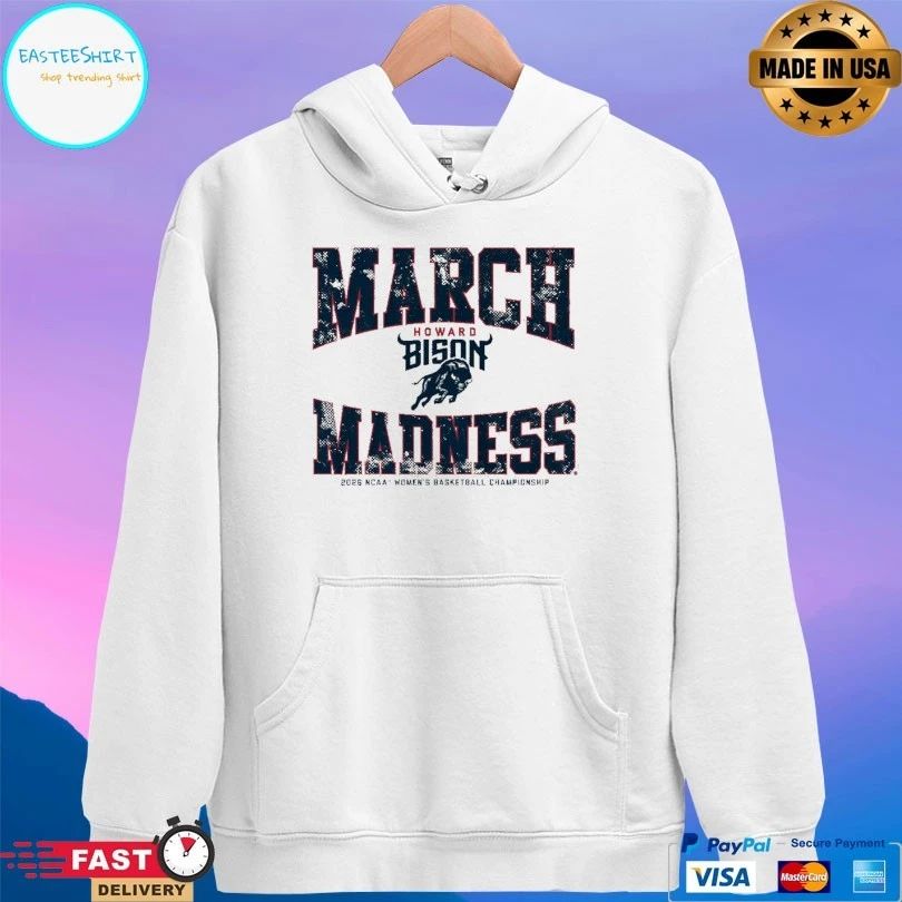 Howard Bison Wbb March Madness 2026 Ncaa Women’s Basketball Championship T-shirts