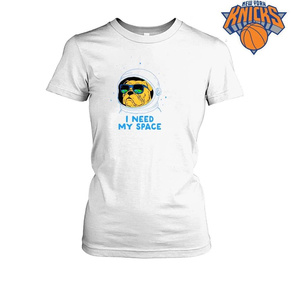 I Need My Space Cute Astronaut Bulldog Cosmic Sunglasses shirt