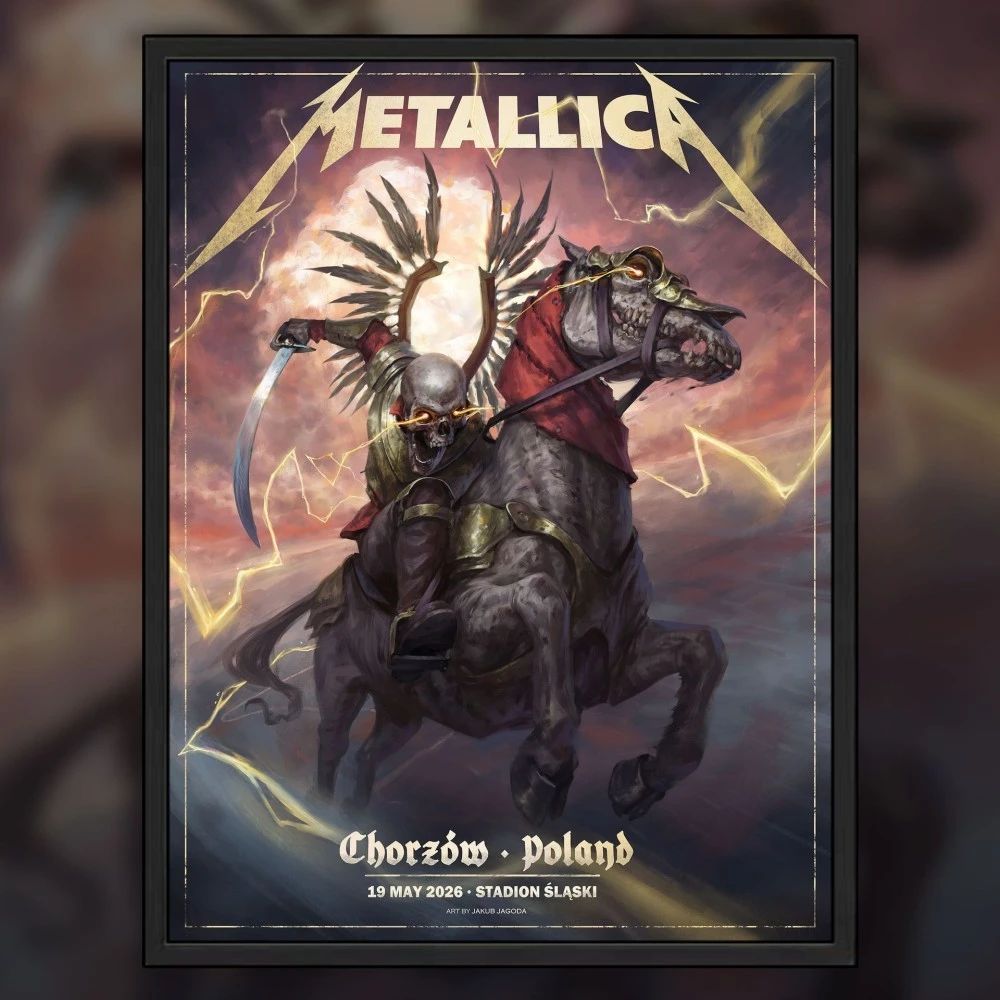 Metallica Chorzów, Poland May 19, 2026 Stadion Śląski by Jakub Jagado Poster
