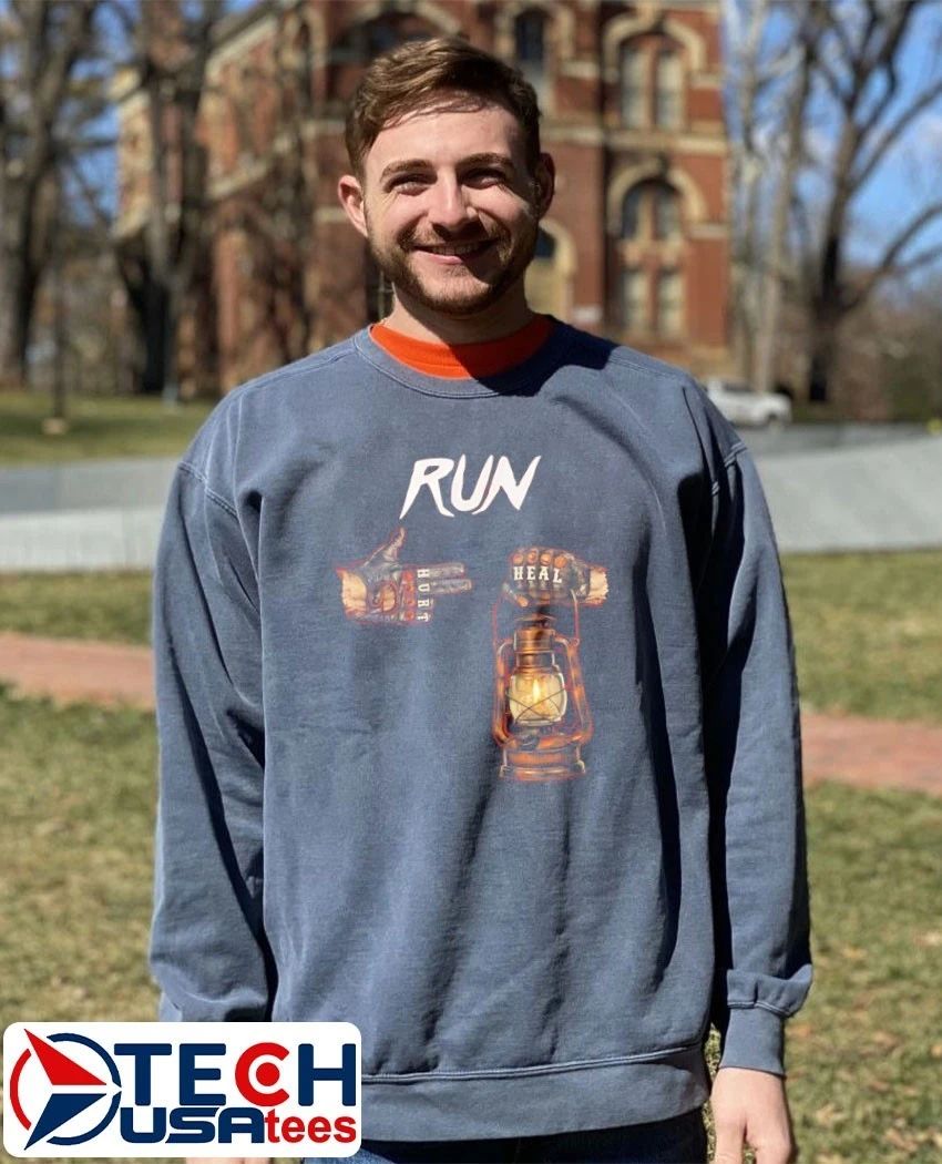 Run hurt heal shirt
