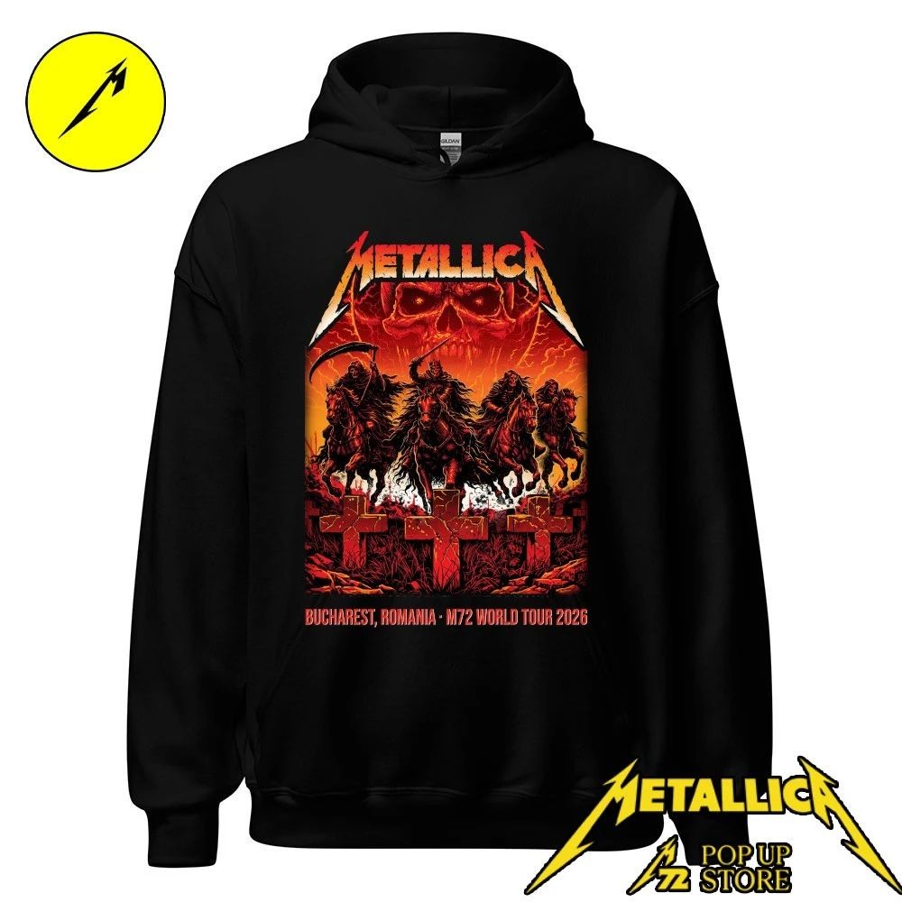 Metallica Bucharest, Romania Arena Națională May 13, 2026 M72 World Tour 2026 Shirt