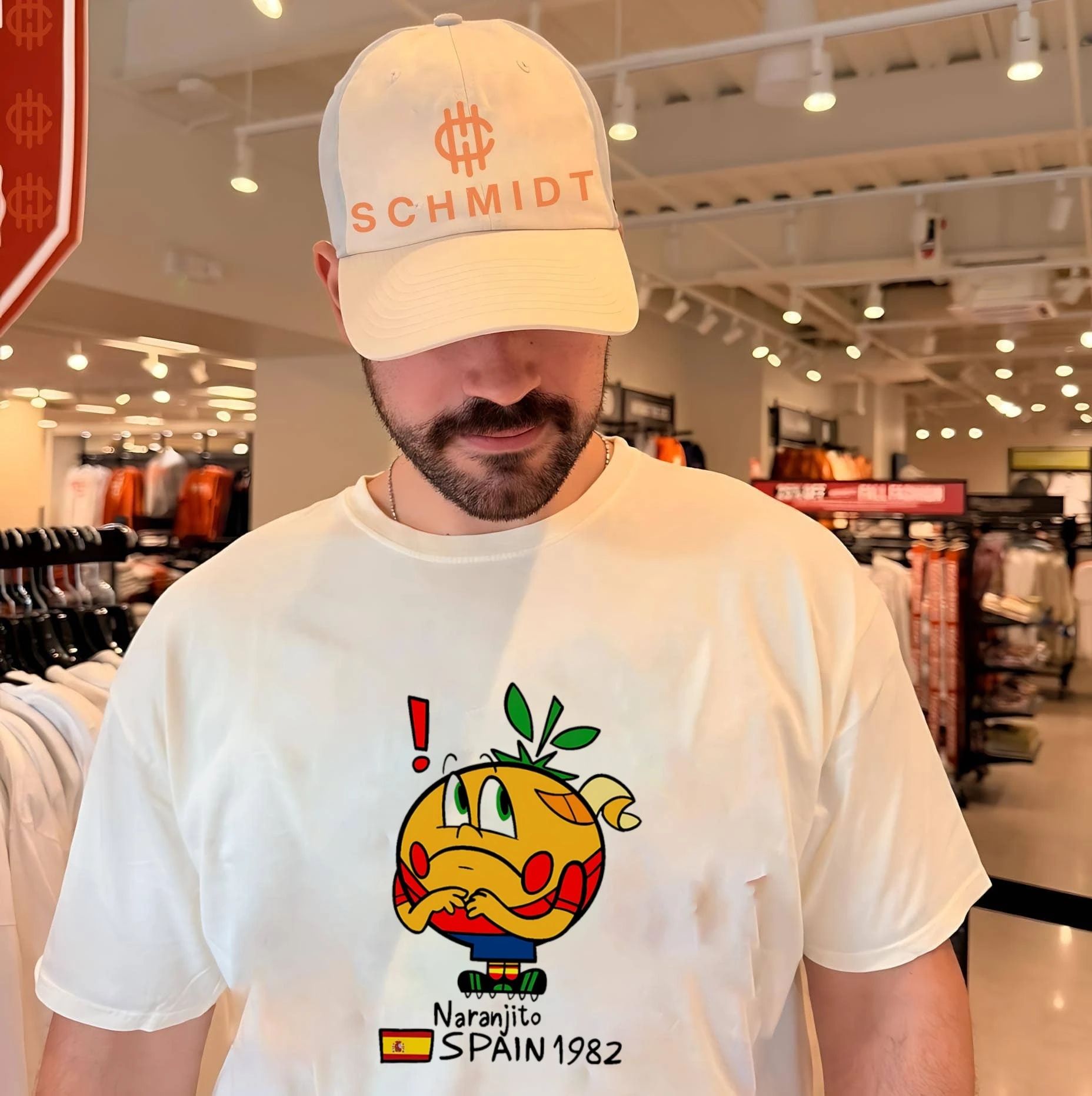 Naranjito Spain 1982 World Cup Mascot Football History shirt