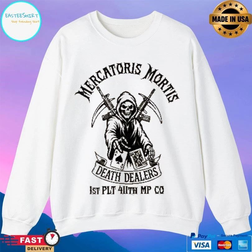 Mercatoris Mortis Death Dealers 1st Plt 411th Mp Co T-shirts