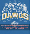 Roanoke Rail Yard Dawgs 2026 President Cup logo shirt