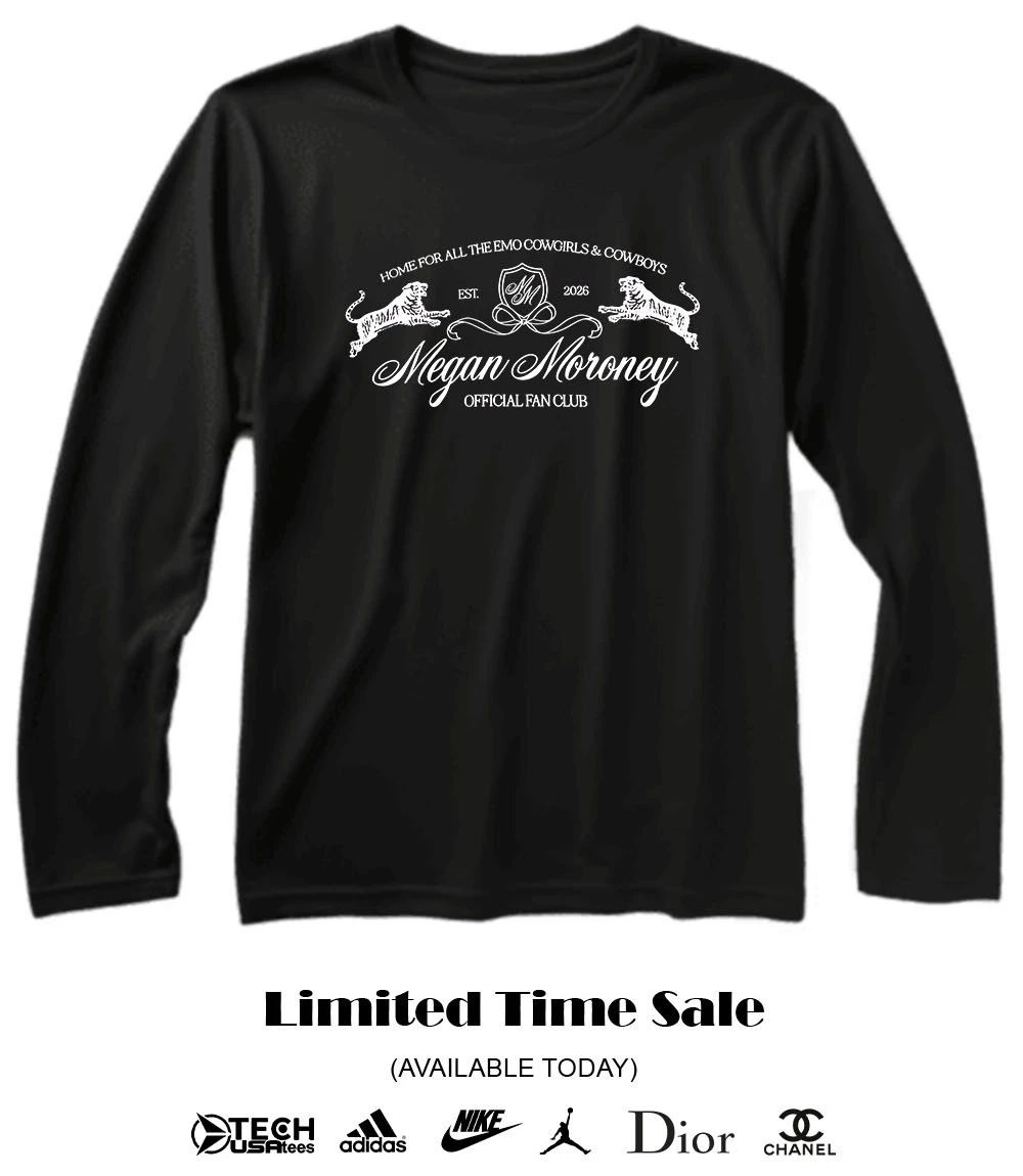 Home for all the Emo Cowgirls and Cowboys Megan Moroney Official Fan Club est. 2026 shirt