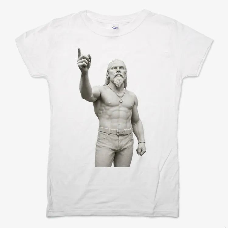 Techno Viking Statue