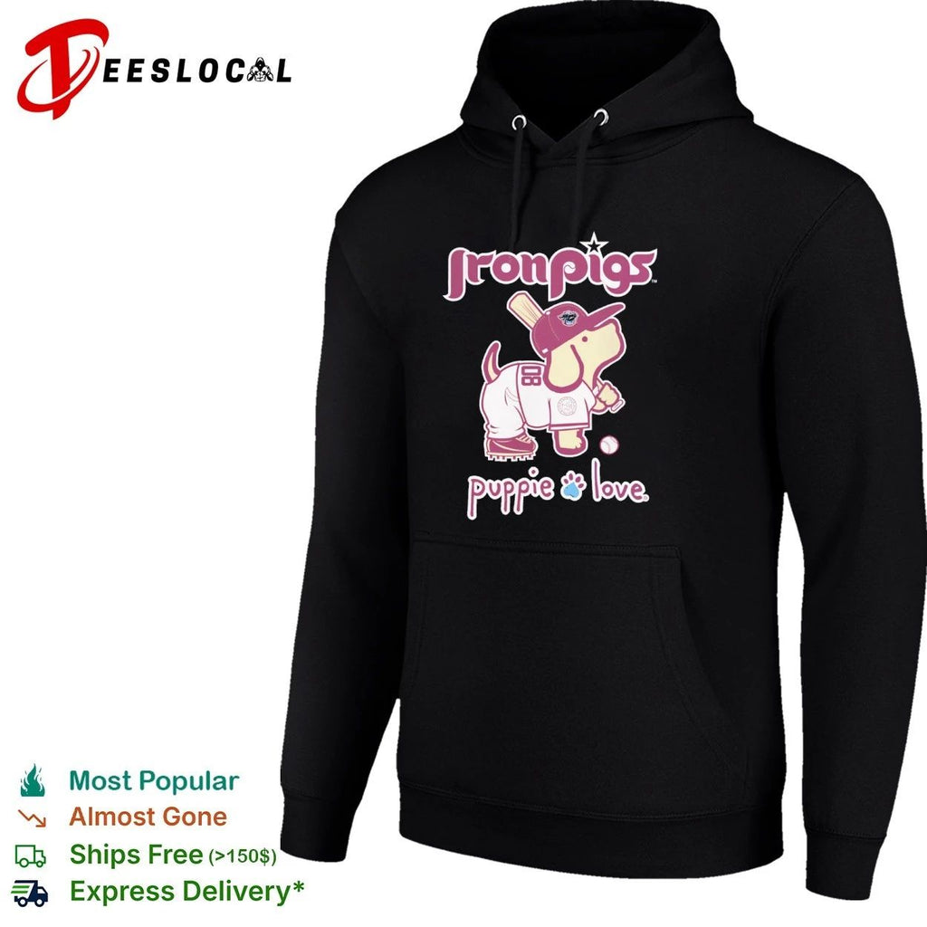 IronPigs Puppie Love Lehigh Valley IronPigs T-shirt