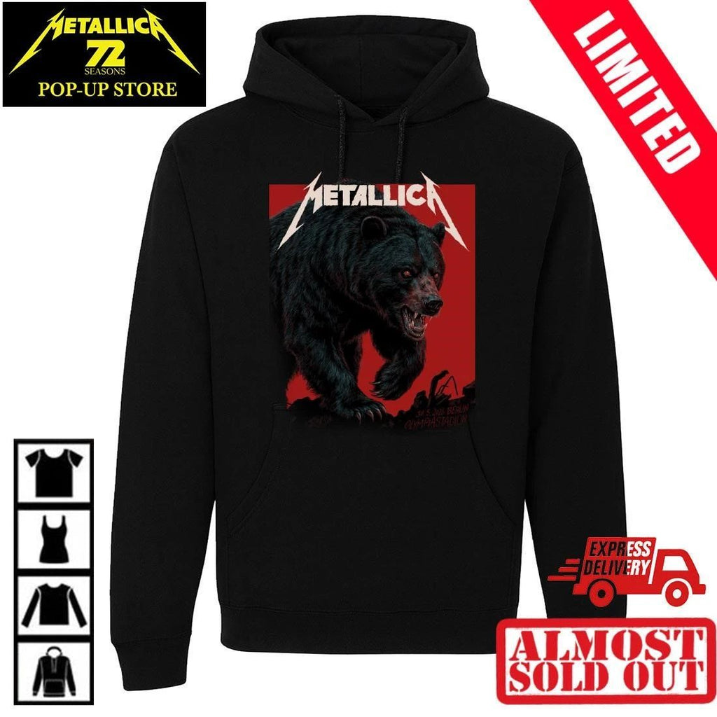 Metallica Pop-Up Shop Exclusive Merch T-Shirt Berlin 2026