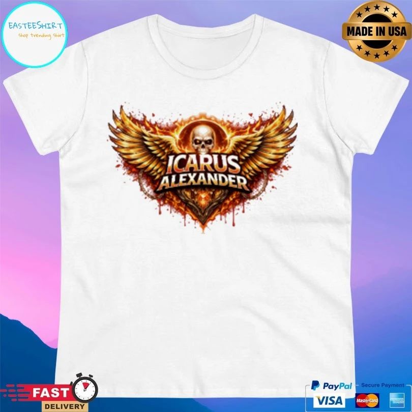 Icarus Alexander Wings Fire T-shirts