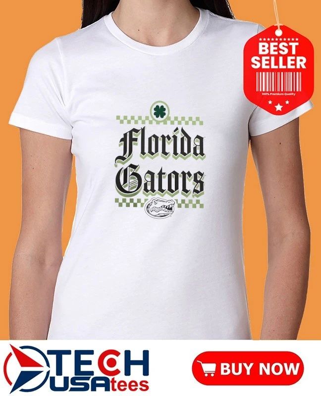Florida Gators St. Patrick’s Day checkered shirt
