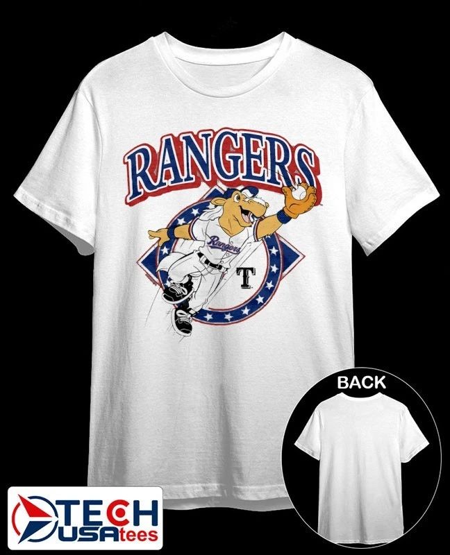 Texas Rangers Rangers Captain mascot shirt by homage