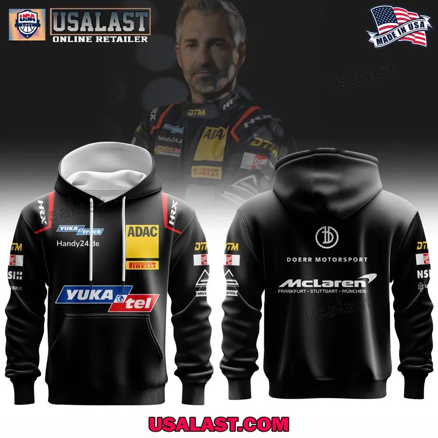 Timo Glock Doerr Motorsport 3D Apparel 2026 Hoodie Jersey
