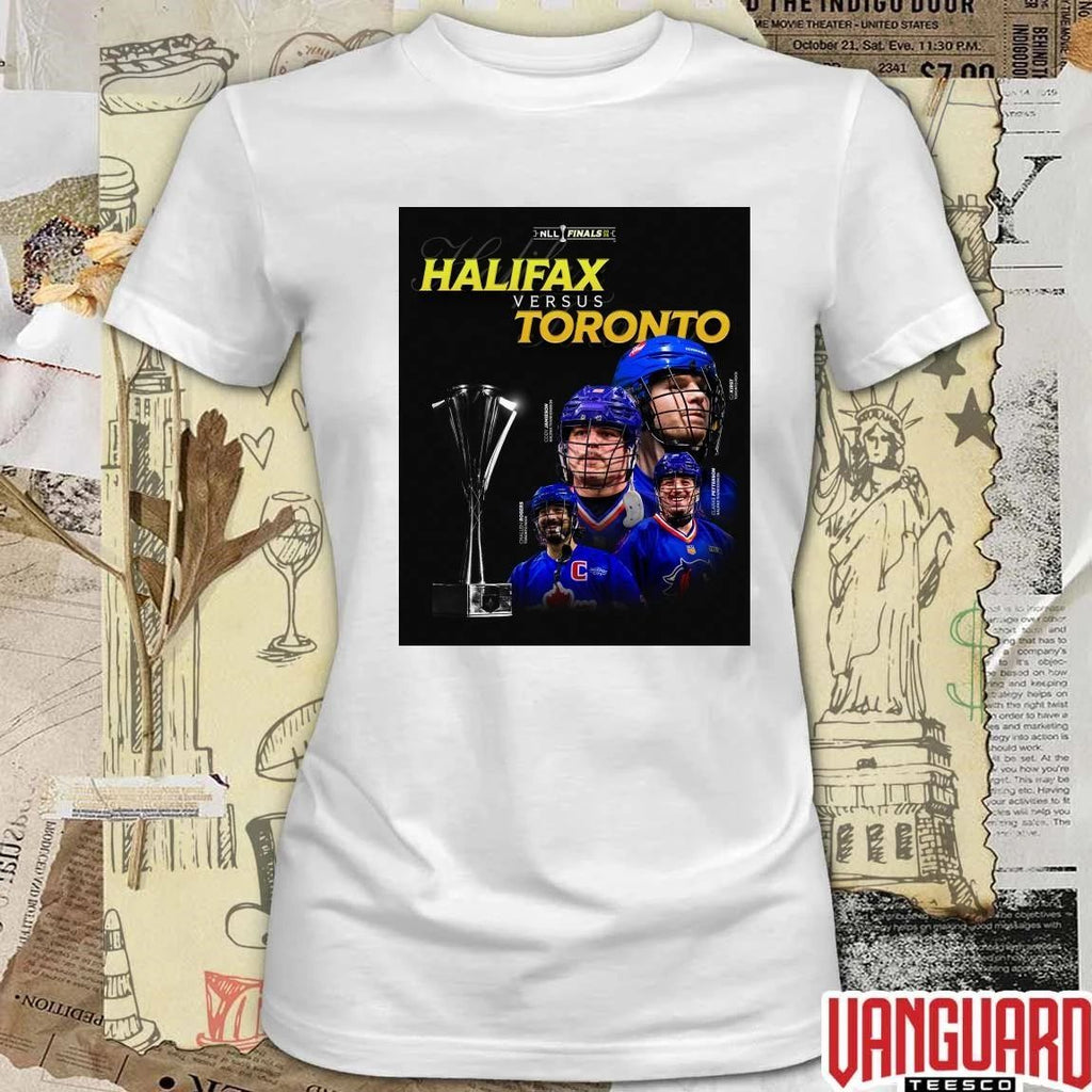 Cody Jamieson, Clarke Petterson 2026 NLL Finals Halifax Thunderbirds Vs Toronto Rock Poster t-shirt