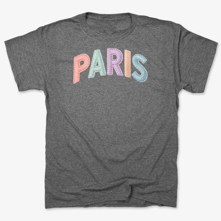 PARIS Vintage Style Lettering