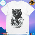 Staring Into Your Soul Unimpressed Cat T-shirt