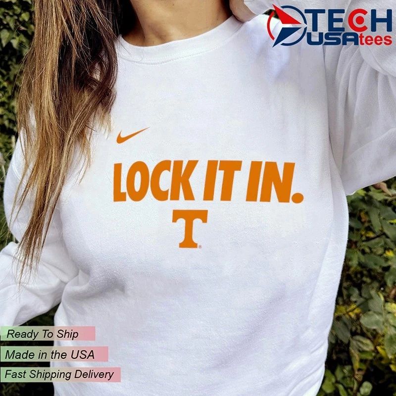 Lock it in Tennessee Volunteers 2026 On-Court Bench shirt