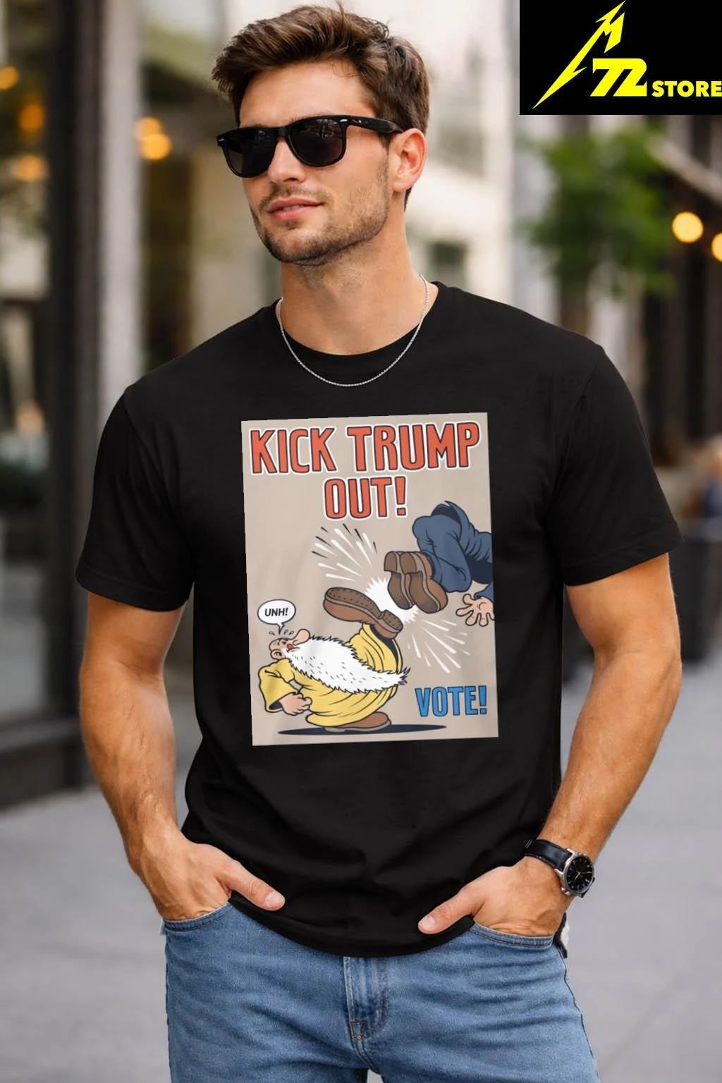 Kick Trump Out Anti-Trump Political Vote Shirt
