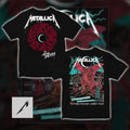 Metallica M72 World Tour Cardiff Wales 2026 Two-Sided Shirt – Duchess Of Dark Red Dragon Fantasy Art Creeping Death Principality Stadium Event Merch Tee