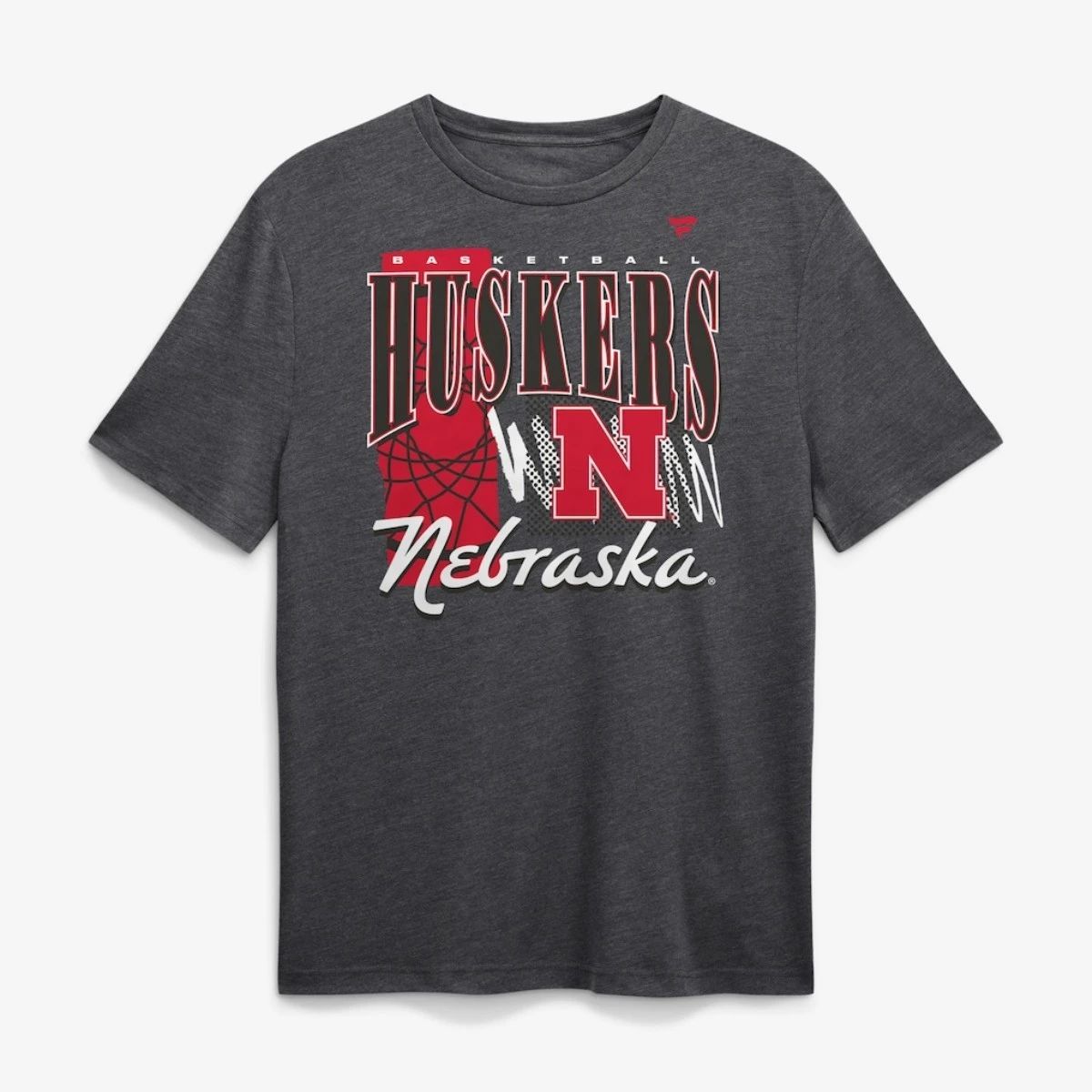 Nebraska Huskers Basketball Graphic T-Shirt
