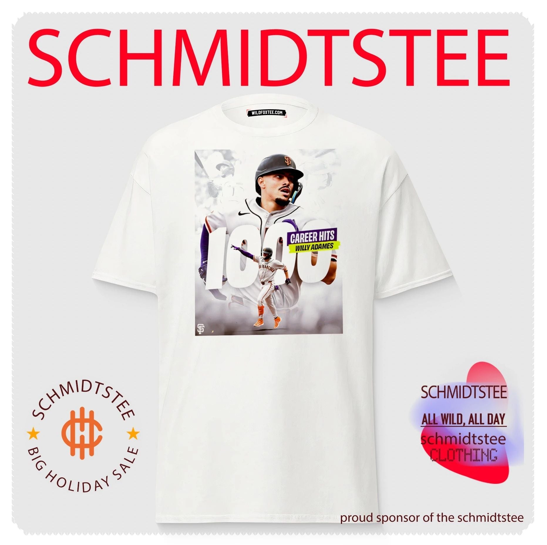 Willy Adames 1000 Career Hits San Francisco Giants shirt