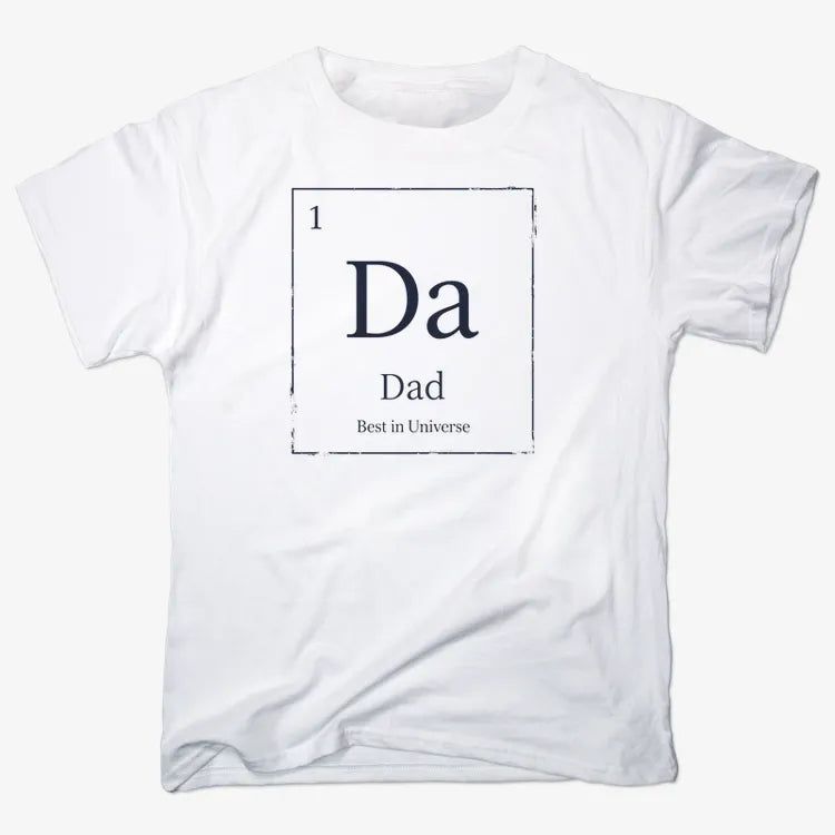 Dad Periodic Table Element T-Shirt