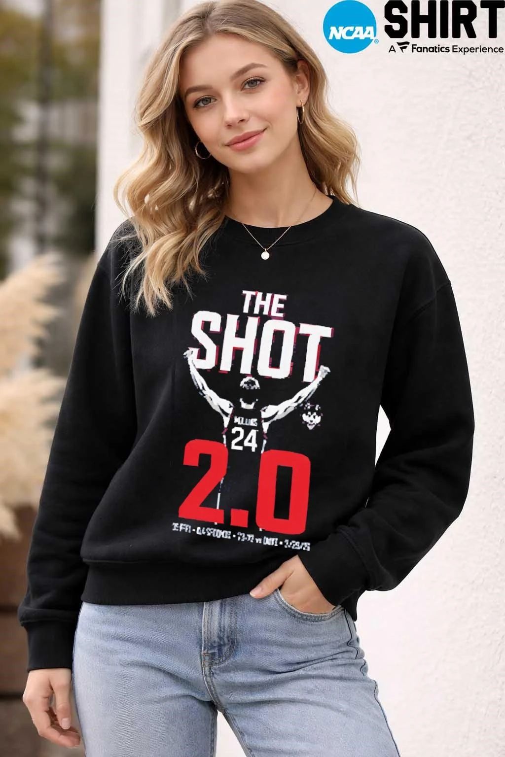 The shot 2 0 shirt braylon mullins uconn huskies 35 ft game winner tee Shirt