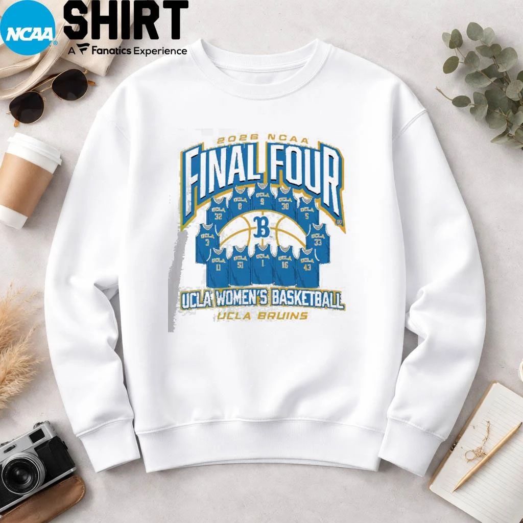 UCLA Bruins Women’s Basketball 2026 NCAA Final Four Jersey Madness T-Shirt