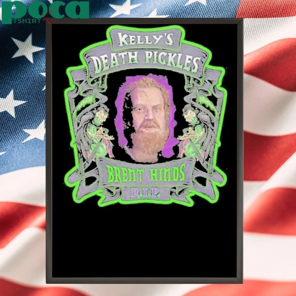 Brent Hinds In Memory Kelly’s Death Pickles Shirt