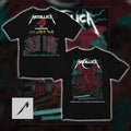Metallica M72 World Tour 2026 Cardiff Wales T-Shirt – June 28 Principality Stadium Concert Double-Sided Merch Featuring Red Dragon Artwork