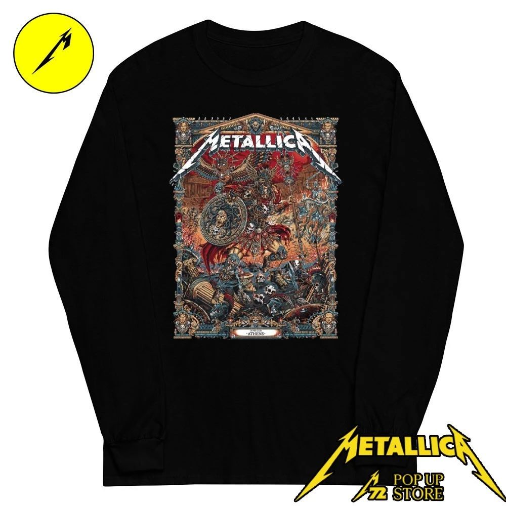 Metallica M72 Athens May 9, 2026 Pop-Up Shop Shirt